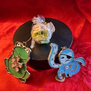 Colorful Animal Keychains and Pendant or Frog hanger